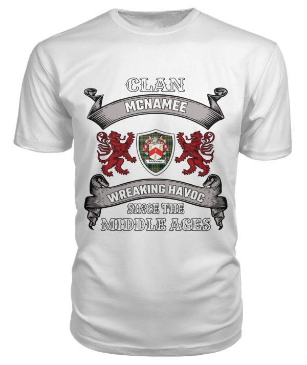 McNamee Tartan 2D T-Shirt Sale - Image 3