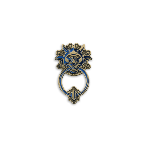 Labyrinth – Door Knocker (Right) Enamel Pin For Cheap - Image 2
