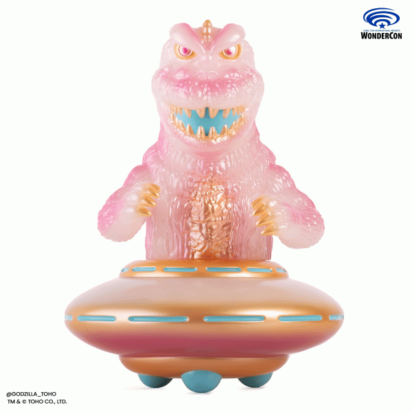 Godzilla UFO Soft Vinyl Figure - Cherry Blossom For Sale - Image 2