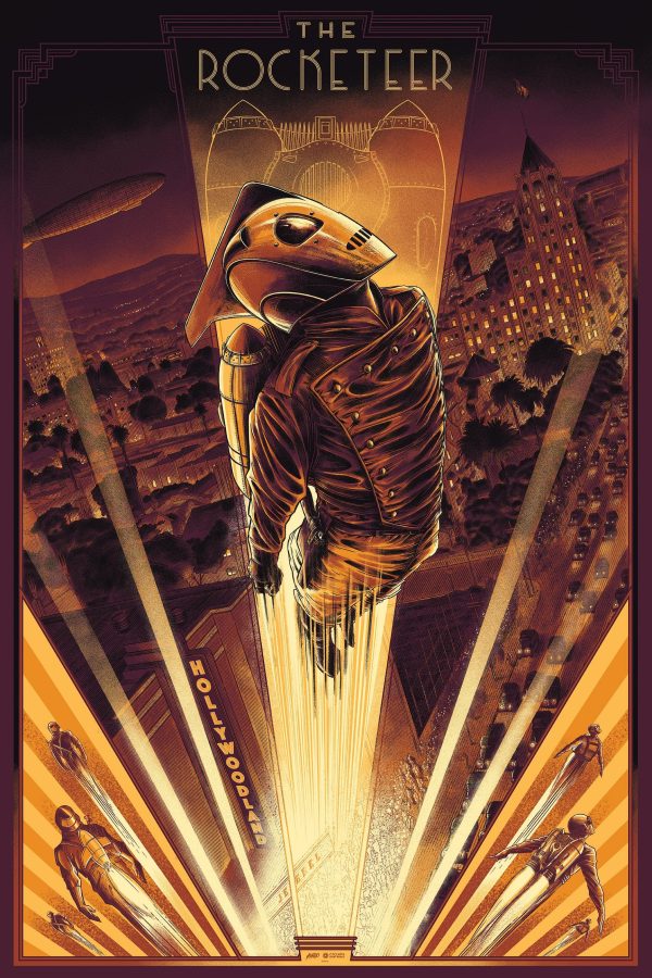 Mondo X Cyclops Print Works Print #21: The Rocketeer Online now