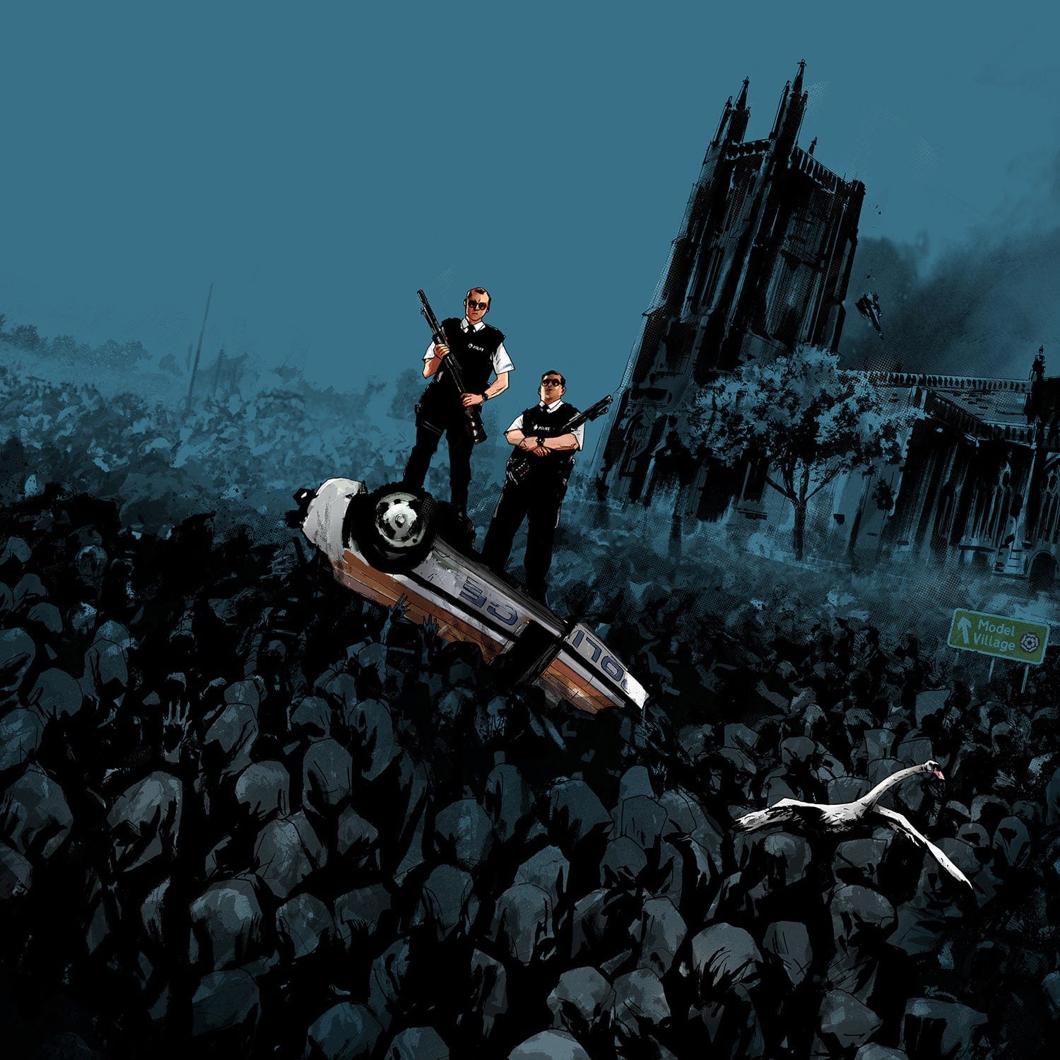 Hot Fuzz – Original Motion Picture Soundtrack LP (Cornetto Version) Online