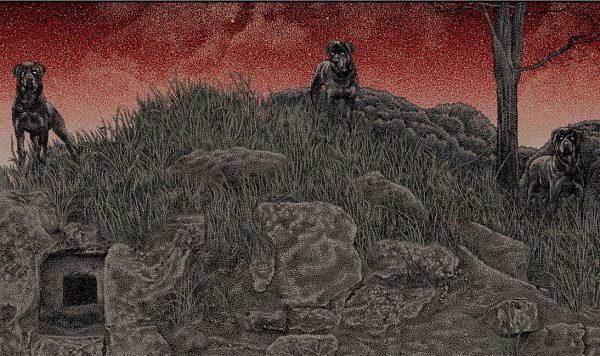 The Omen Variant Screenprinted Poster Hot on Sale - Image 2