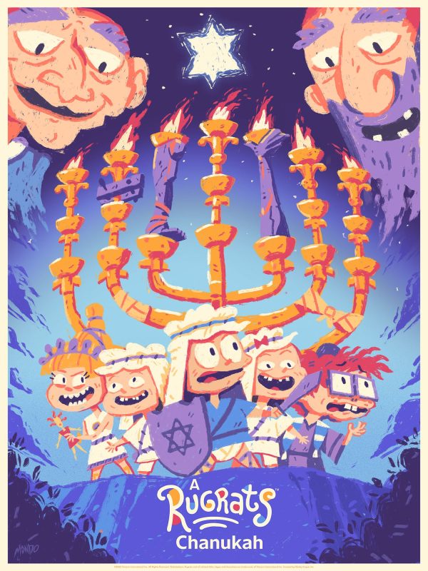 A Rugrats Chanukah Poster Fashion