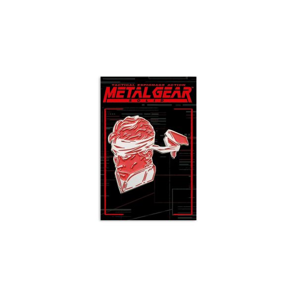 Solid Snake Enamel Pin Sale
