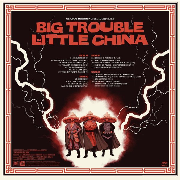 Big Trouble In Little China – Original Motion Picture Soundtrack 2XLP on Sale - Image 5