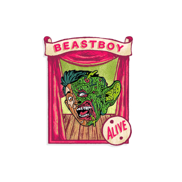 Ricky Coogan Enamel Pin Hot on Sale