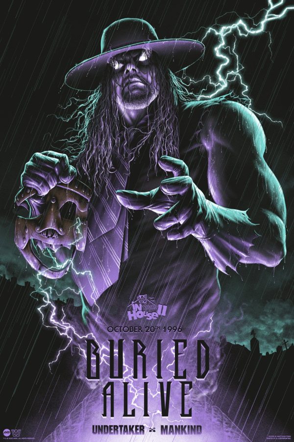 Buried Alive: Undertaker vs. Mankind Poster For Sale