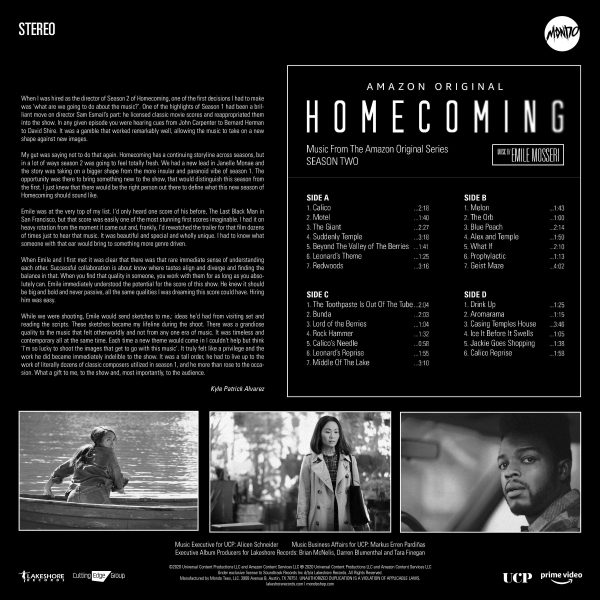 Homecoming: Season Two - Original Soundtrack 2XLP on Sale - Image 5