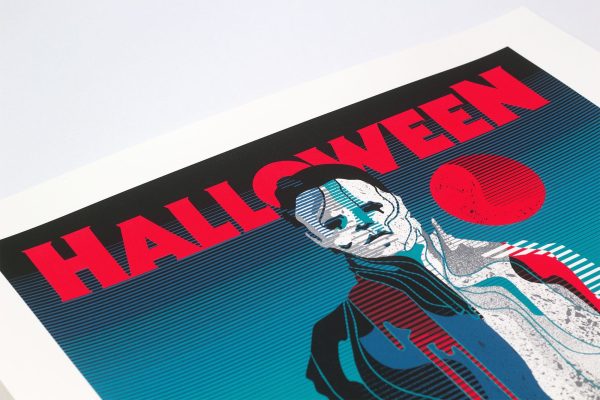 Halloween Screenprinted Poster For Discount - Image 4